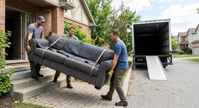 Couch Moving Service in Hendersonville, NC