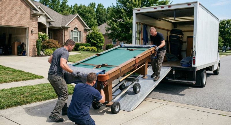 Shuffleboard Table Moving in Rock Hill, SC
